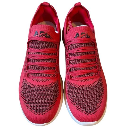 Athletic Propulsion Labs APL Techloom Breeze Red Black Sneakers NEW Size 10 - Picture 11 of 11